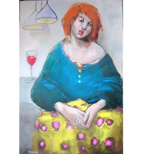 basia roszak oil on canvas art in UK Scotland