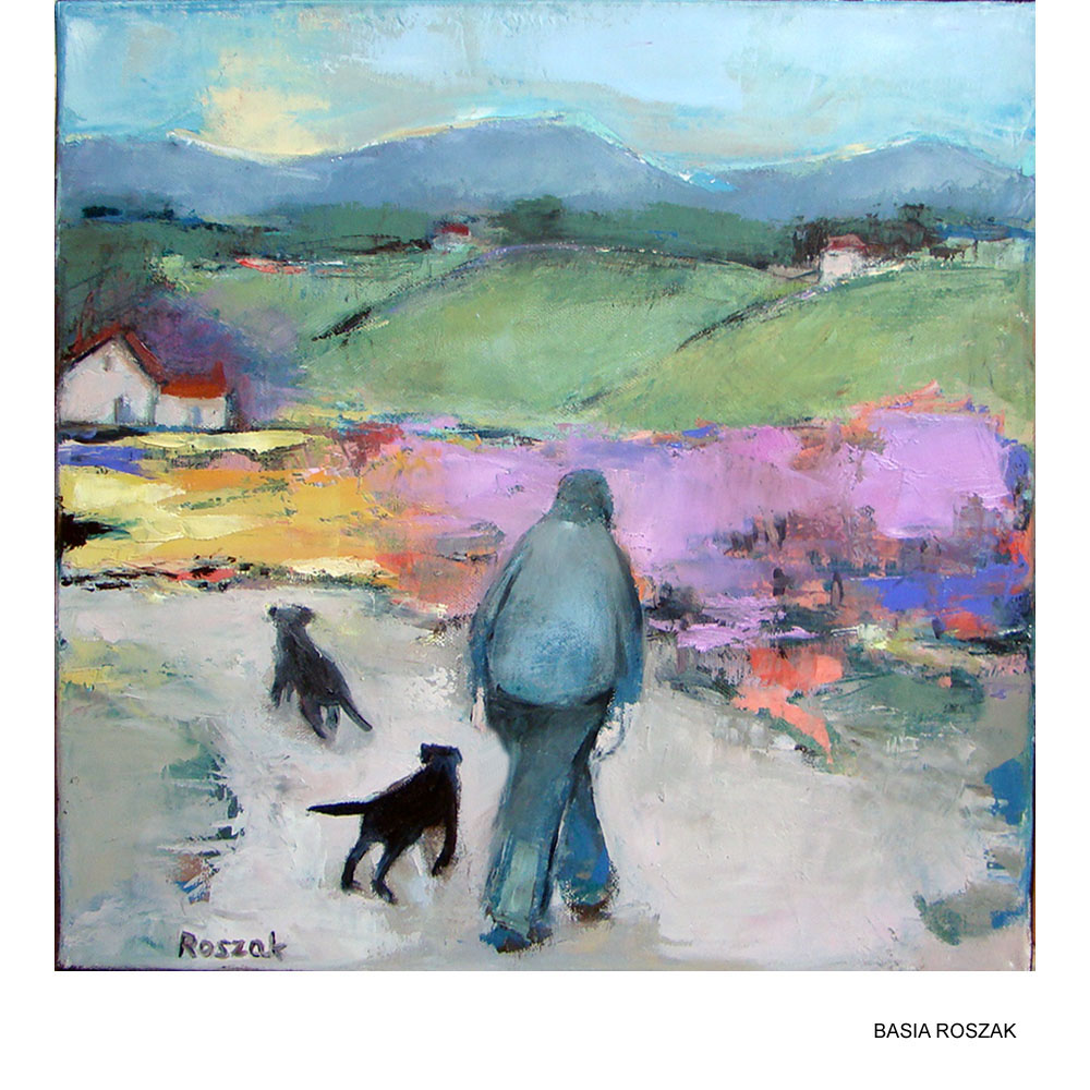 COUNTRY ROAD 40cmx40cm £650