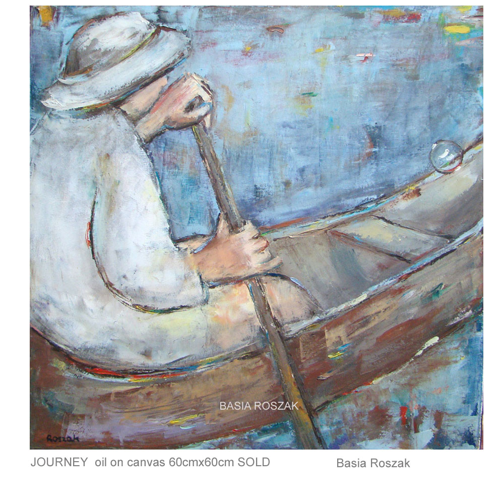 JOURNEY oil on canvas 50cmx60cm SOLD