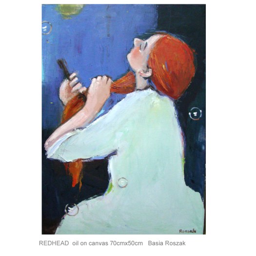REDHEAD oil on canvas 70cmx50cm £900