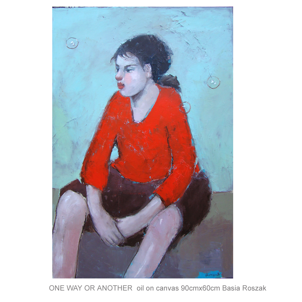 ONE WAY OR ANOTHER oil on canvas 90cmx60cm