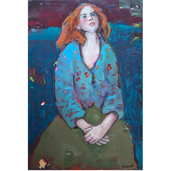 MAYBE oil on canvas 90cmx60cm