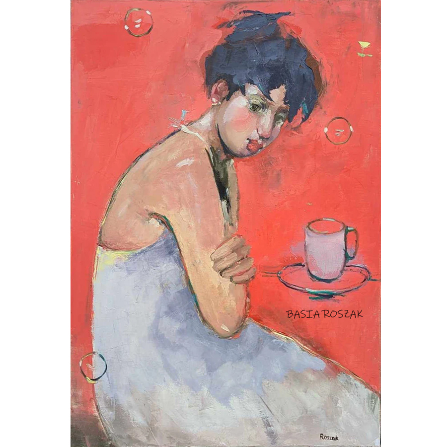 MOMENT oil on canvas 70x50cm SOLD